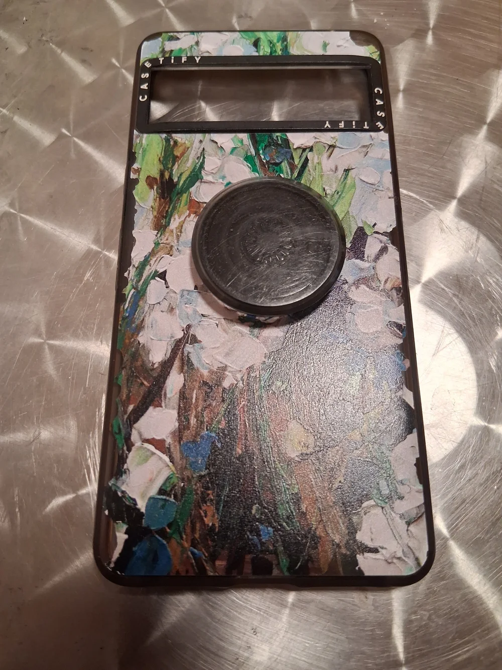 Magsafe Decorative Floral Phone Case with PopSocket For All Google Pixel Models